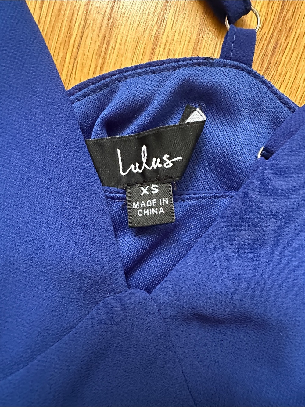 Lulus Blue Pleated Midi Dress XS - Picture 2 of 6
